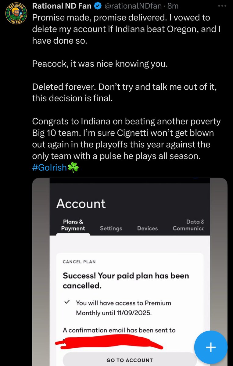 Colt_Hoosier's tweet image. WHAT A PUSSY 😂

#iufb