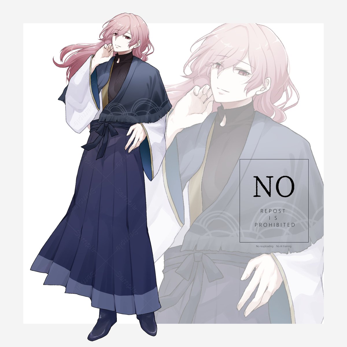 #commission　

水森七瀬様 #7_secundusterra の
お姿描かせて頂きました！