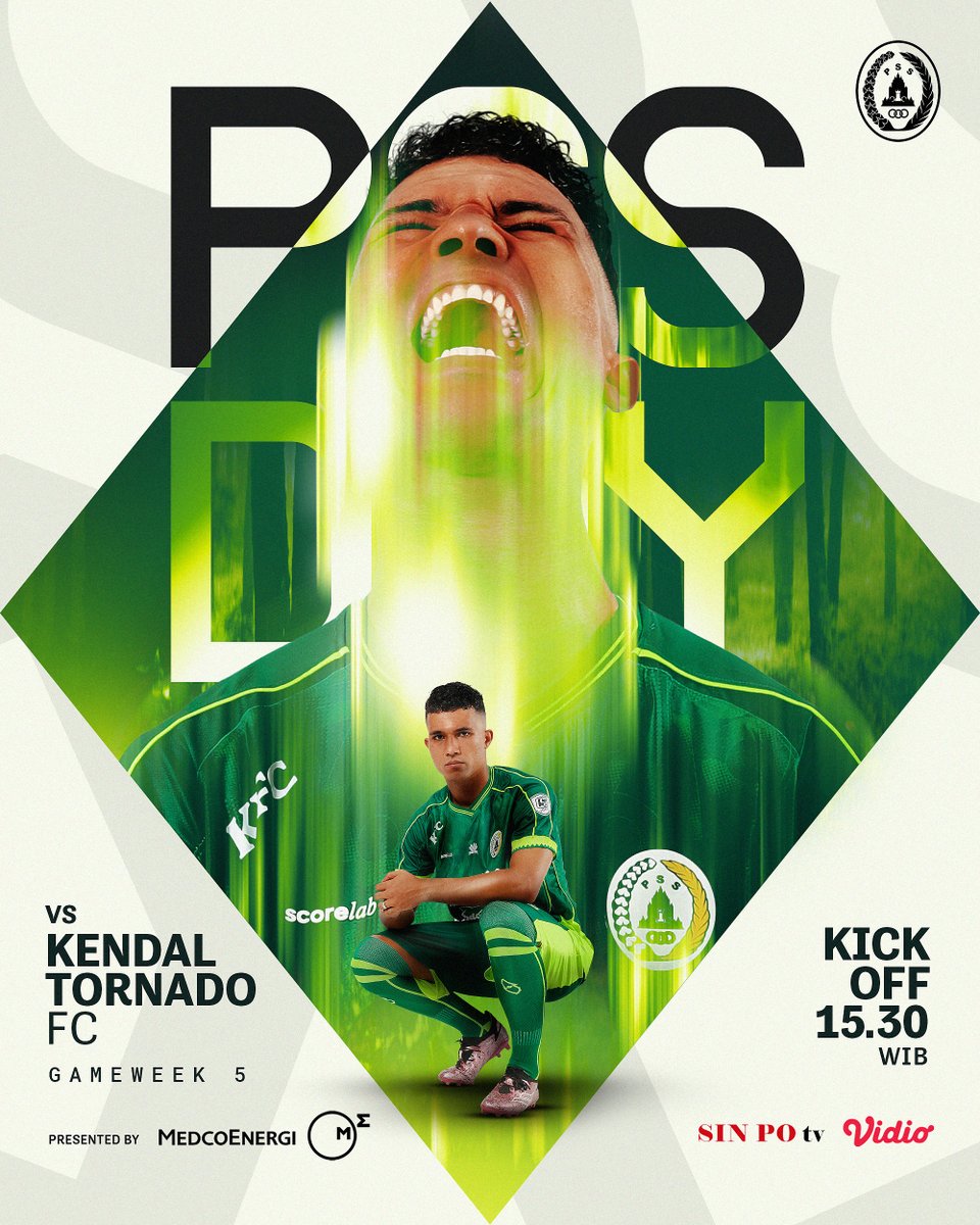 Selamat berjuang kembali, 𝑷𝒆𝒏𝒈𝒈𝒂𝒘𝒂 𝑺𝒖𝒑𝒆𝒓 𝑬𝒍𝒋𝒂 🦅

Hari ini harus poin tiga! 

#PSS #COSE #PSSvsKendalTornado #PSSday