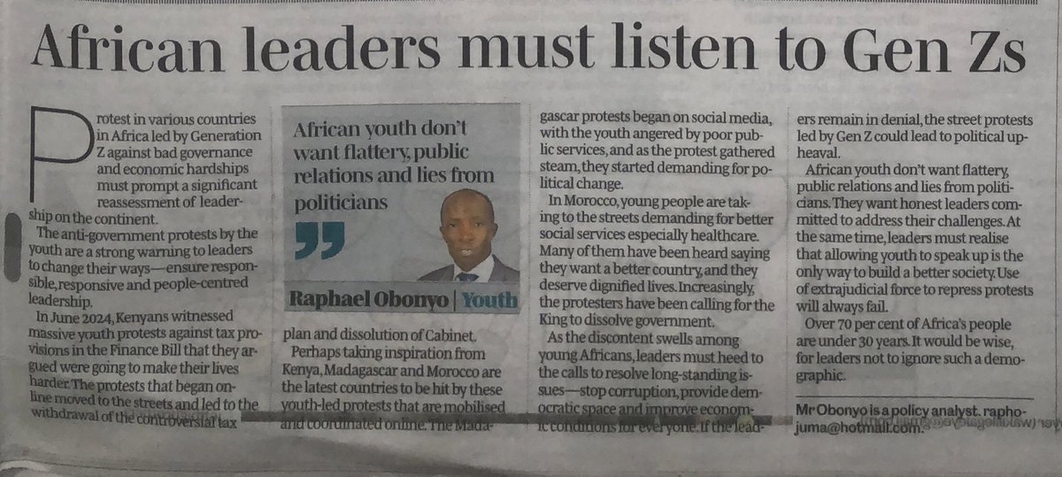 They must Listen to GenZs