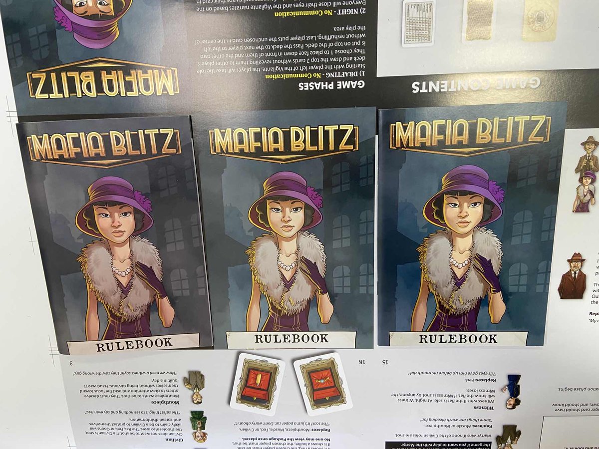 BTS shots of next Mafia Blitz sample from the factory with hopefully the right colors. So far looking good, slightly brighter than my first sample but I'm fine with it.