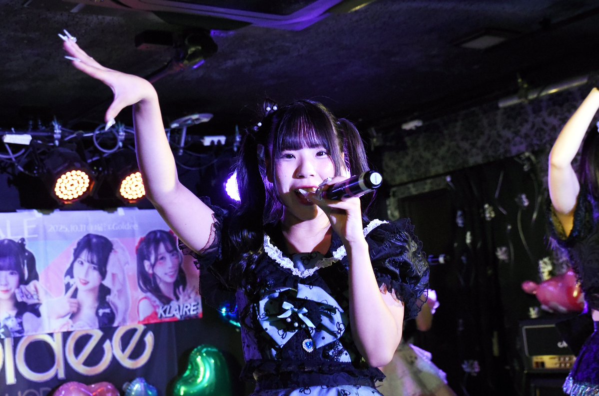 aZv0LomomoS's tweet image. 2025.10.11 FINALE @ 堀江Goldee

KLAIREのUYUちゃん😄
@uyu_klaire

#UYU
#KLAIRE
#堀江Goldee