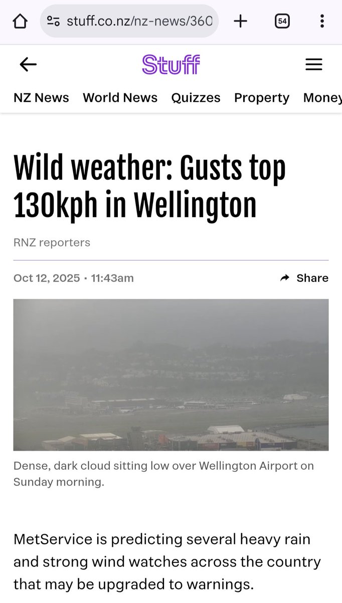 Quite remarkable that Stuff / RNZ think it's totally fine to take an image from my streaming webcam, remove the URL and logos, and decide they don't need to credit the use either.