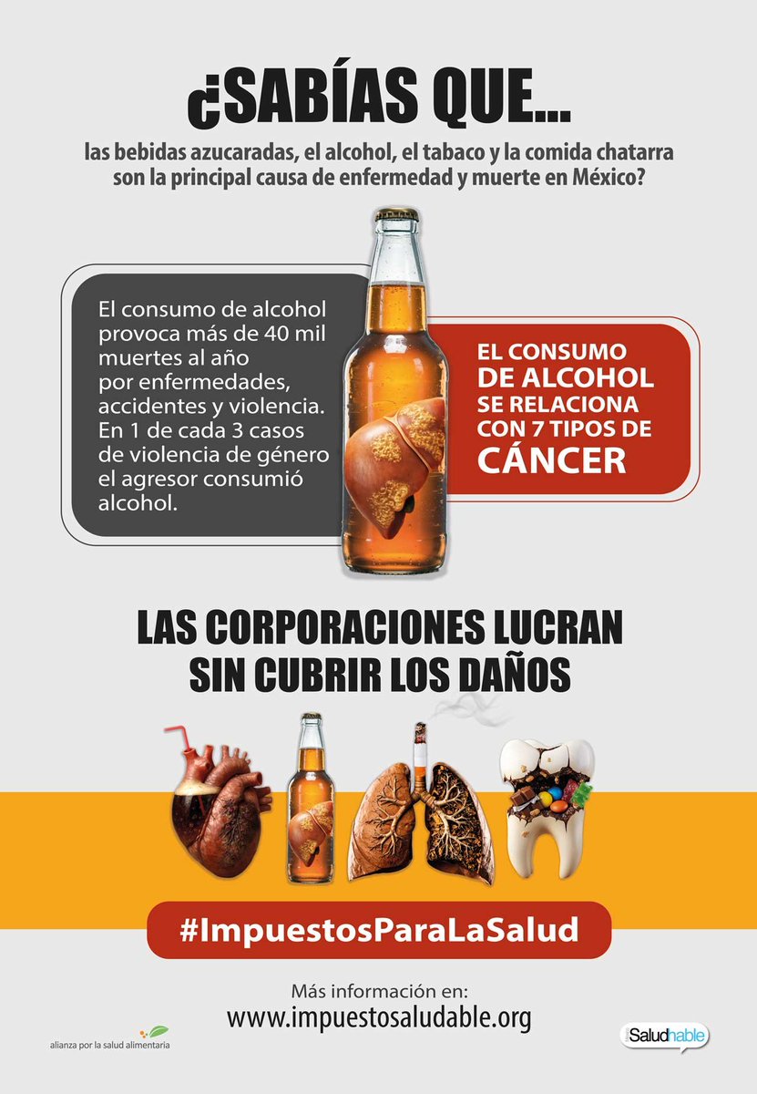elpoderdelc's tweet image. 📈💰 Subir #ImpuestosParaLaSalud al alcohol reduce el consumo, sobre todo en jóvenes y poblaciones vulnerables, mientras financia la salud y el desarrollo.
Conoce la evidencia internacional que respalda esta política pública. f.mtr.cool/ltdvltzrpu