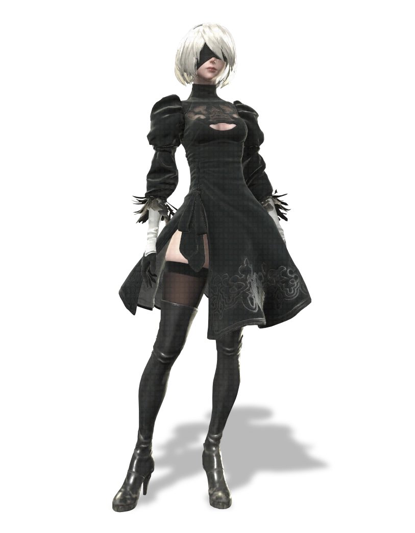 drakenierfeats's tweet image. YoRHa No. 2 Type B weighs 148.8 kg (328 lbs.)