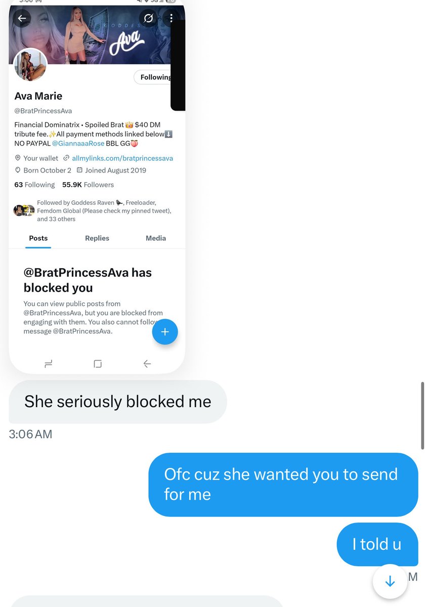 BarreyGetsItAll's tweet image. Who else wants to pay to get blocked🤣🤣 fincuck cuck alpha findom freeloader manscam