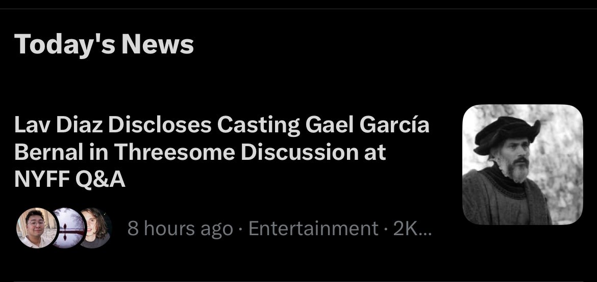 Playbuck_PH's tweet image. This is wild 😂

Kidding aside, consider this a sign to go see Lav Diaz’s Magellan! It’s still playing at #NYFF and #LFF!