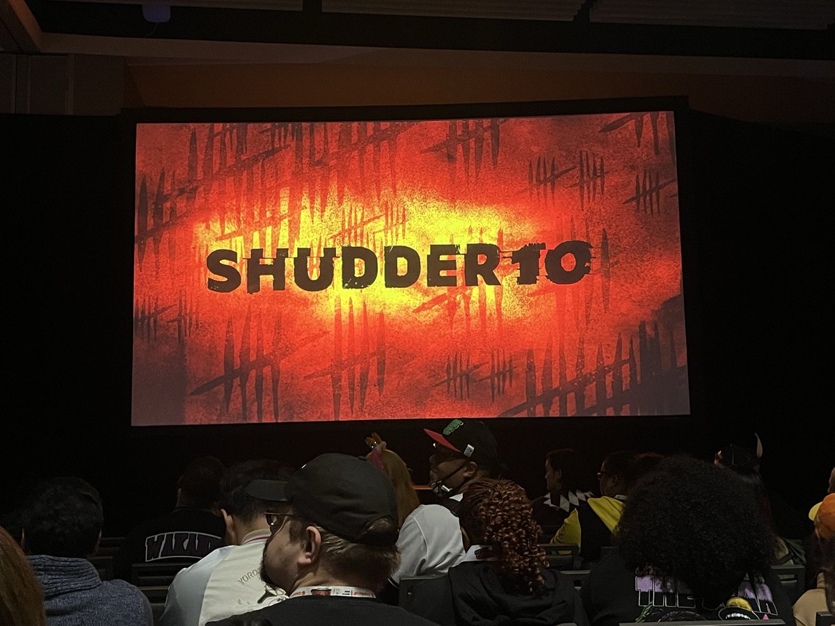 SoWizardPodcast's tweet image. Wrapping up the day at @NY_Comic_Con with the @Shudder panel! Ready to see some scary stuff! #NYCC
