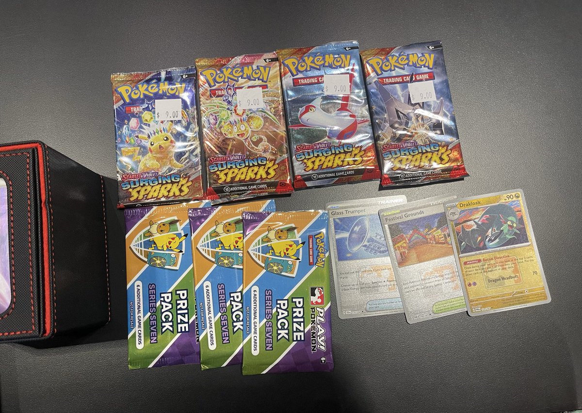 itzHernando's tweet image. Recently started playing the actual pokemon TCG... Placed 2nd in a monthly challenge today at LCS...
+$30 and some free packs!