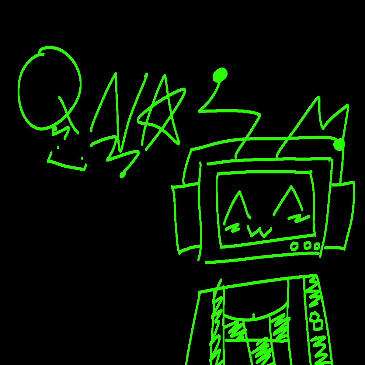 FIZZER_349's tweet image. [-Hm...feelin&apos; bored. Like- reeeeeeally bored. You know what? I think it&apos;ll be a good idea if my friends would ask me questions! You can ask whatever, I don&apos;t mind!!-]

#aitwt #computerlingtwt #parodytwt
