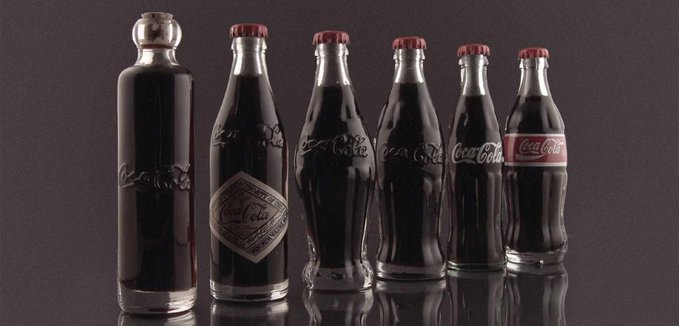 Coca-Cola - die bauchige Flasche...