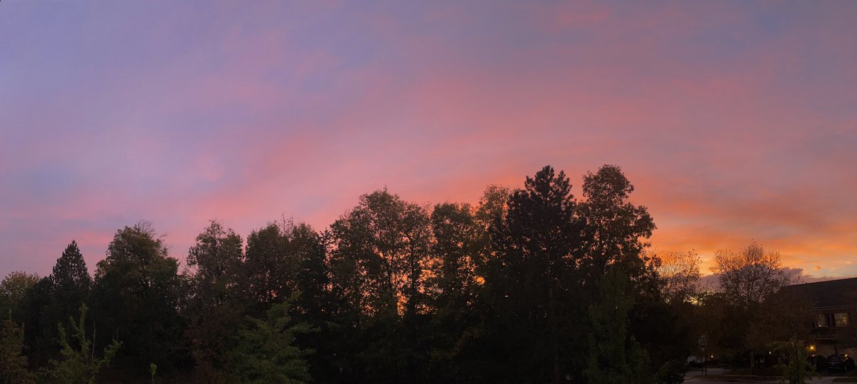 erick_ferris's tweet image. #Fall #Sunset #VAwx 💜🧡🍃