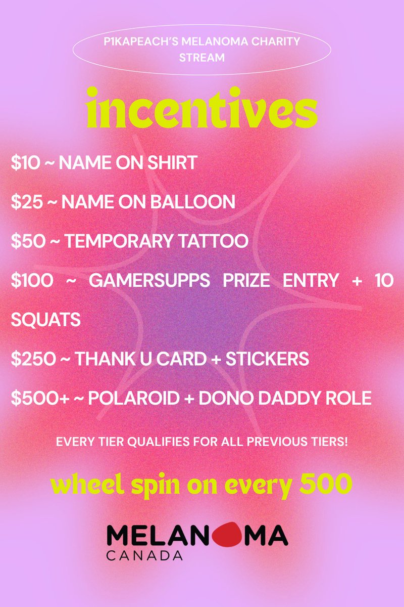 ‼️ THIS MONDAY ‼️ 

we have raised over $40,000 since I started this tradition, can’t wait to keep making a difference in memory of my sister 🩷