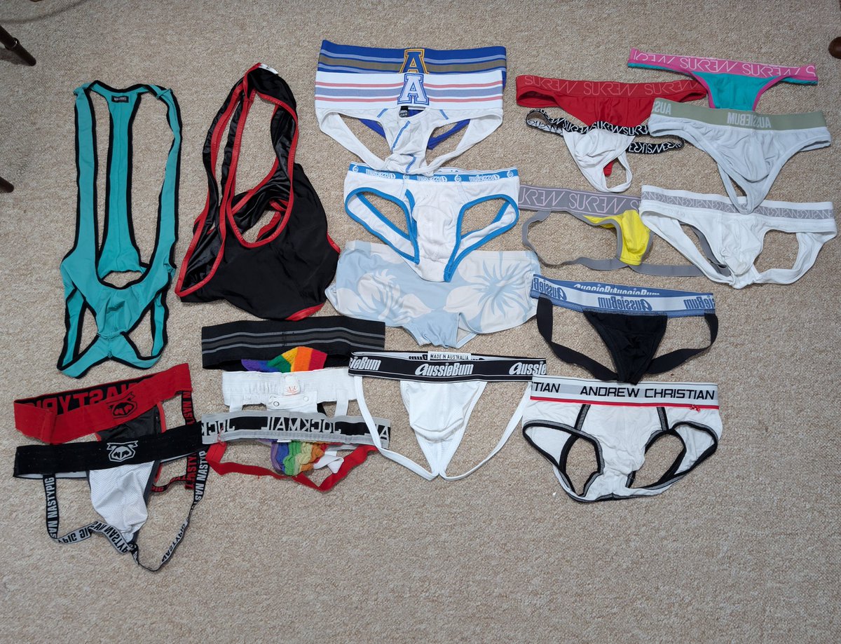 Sorted though 90% of my underwear and this is everything I plan on keeping. I'm also getting rid of lots too!