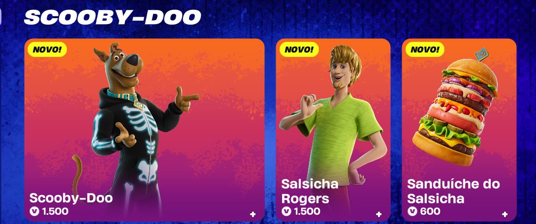Scooby... você está me desafiando? O SCOOBY-DOO E O SALSICHA CHEGARAM NA LOJA DE ITENS DO FORTNITE!! 

Se for comprar, considere usar o código LLOYDD ou KuroSaiharaa💚

#EpicPartner