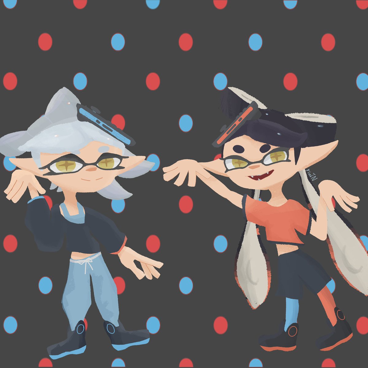 rirIN2498's tweet photo. Switch 2 ‘Sisters’🩵❤️ https://t.co/7cUwcHOC54