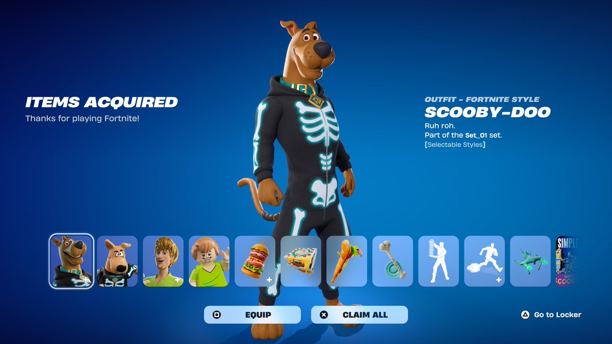 FortniteFNLK's tweet image. Fortnite Scooby Doo Skin Giveaway 🎁

To Enter: 
❤️♻️ LIKE &amp;amp; RETWEET
📲 FOLLOW @FortniteFNLK @braniyt 
🛑 SUBSCRIBE youtube.com/brani
🎙️JOIN DISCORD discord.gg/HtPVfVD
✅ COMMENT “DONE”

USE CODE ‘FNLK’ #ad