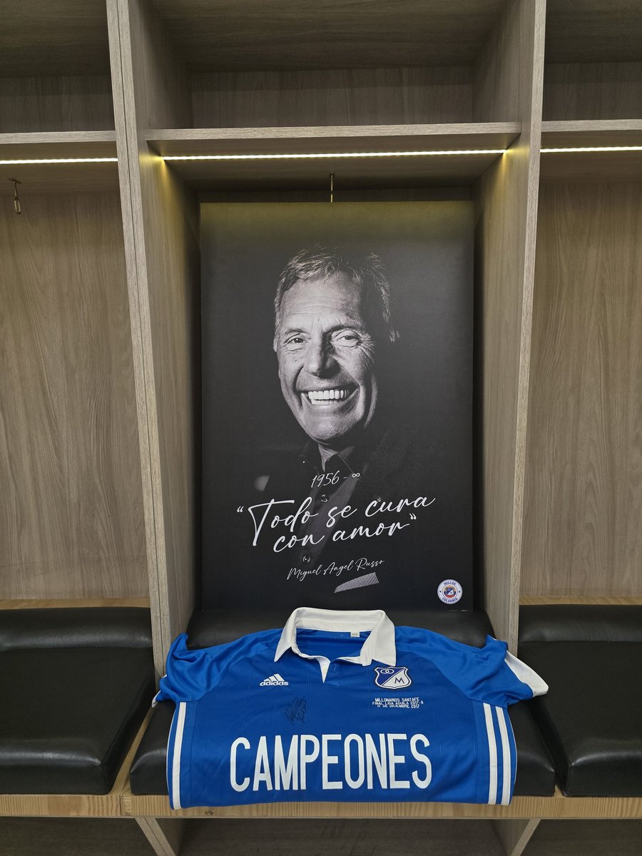 millos_colombia's tweet photo. Gracias a todos por acompañarnos en la misa en honor a Miguel Ángel Russo. 

"Todo se cura con amor"

Esta hinchada jamas te olvidara!

GRACIAS MIGUEL !!!!!!

@millos_colombia
@ASOBIM_
@FIM1946 
@UNIBAM_MFC 
@losmillonarios 
@MillosFCoficial https://t.co/U3yDO4Pu36