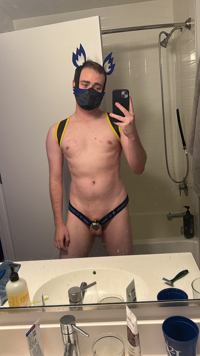 Locktober continues but I'm going out to be a puppy tonight :)
