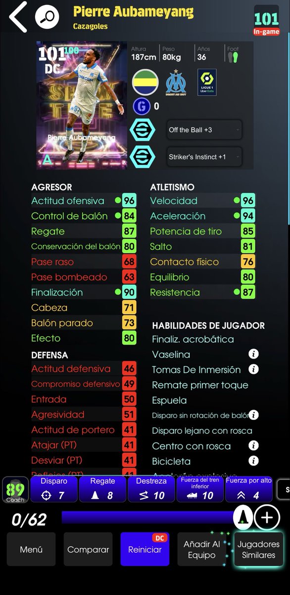 Rabanillo_27's tweet image. Mis entrenamientos para Aubameyang ShowTime 🔥💪🏼
Lo más importante es mantener su buena velocidad y aceleración ⚡️

#eFootball #efootball2026