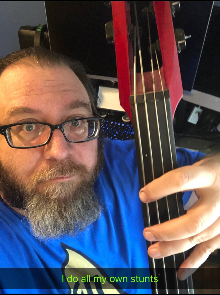 Played Bass today. Played the upright. 

So much fun. I need to keep it
Setup and near me.