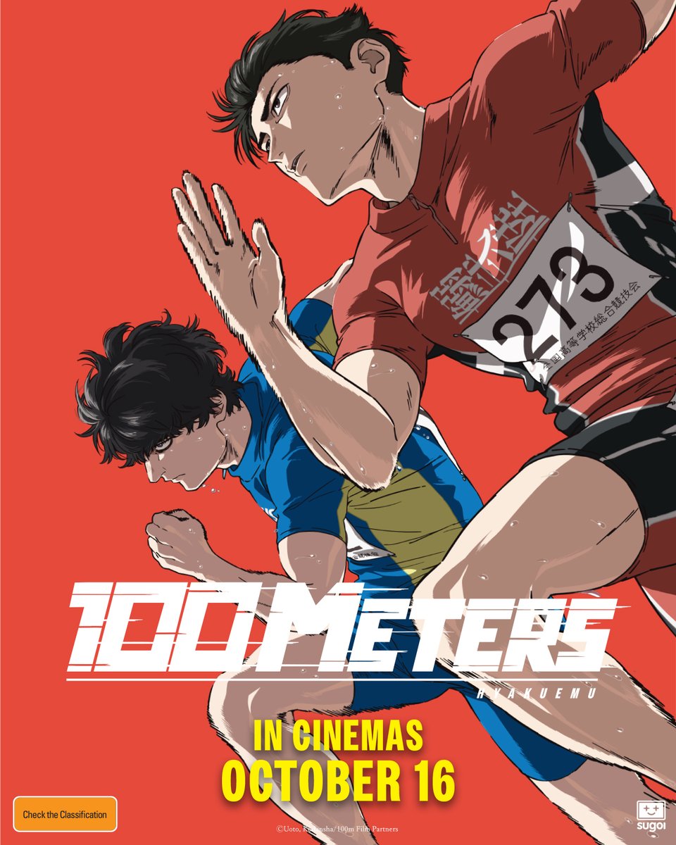 【GIVEAWAY】
Win an in season Admit 2 pass to see the upcoming release of 100 METERS thanks to <a href="/sugoicoau/">Sugoi Co</a>!
To enter, *tag a friend and tell us what kind of marathon you'd join!

Winner will be contacted on October 14th!
*Australian residents only
