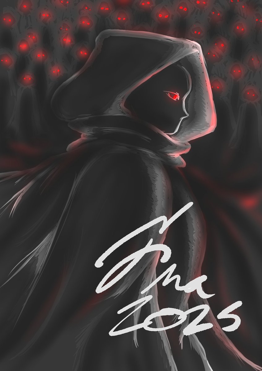 Efenay_Singbun's tweet image. Day 12: Dark Matter
#OCtober2025 #ocstober