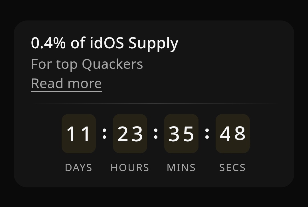 bro <a href="/idOS_network/">idOS</a> is in its silent killer phase rn 🥲👀
not many people are watching but it’s clearly planning something big

they just announced the idos token 1B supply airdrop 1 snapshot already done  for fcl holders and tge is expected around q4 2025

basically it’s a