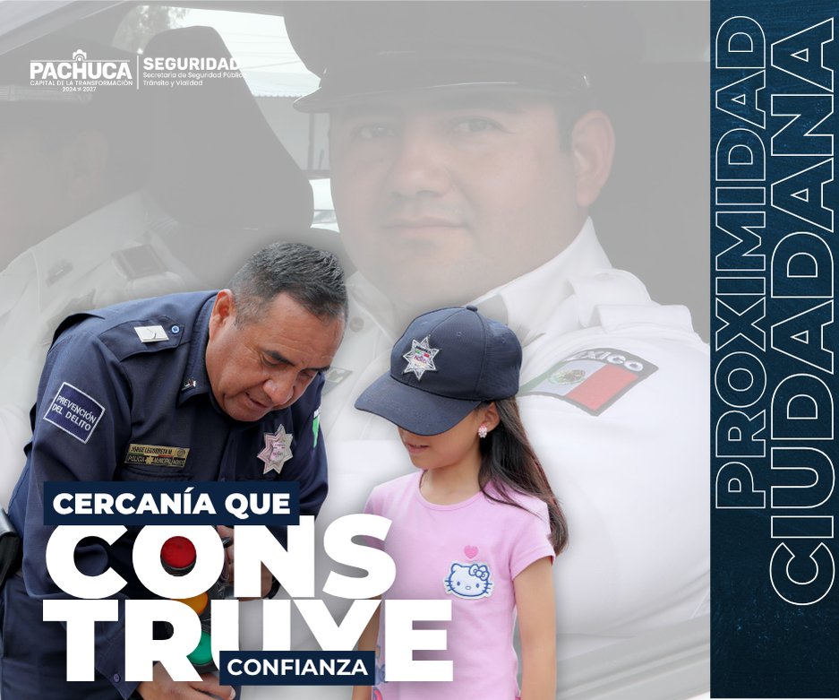 Quadratin_Hgo's tweet image. • 👮‍♂️👮‍♀️ Con el modelo de proximidad ciudadana, estamos más cerca de ti
y tu familia, escuchando y atendiendo de manera directa en cada colonia.
#SeguridadActiva #CercaníaySeguridad #CuidandoPachuca