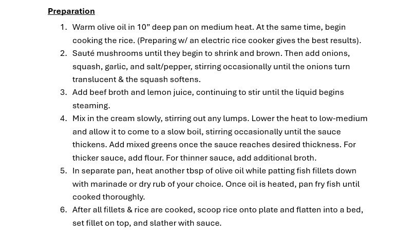 LCyrus7890's tweet image. Special delivery for @takanashikiara: One recipe for a delicious fish dish I developed for my fantasy novels!

Feel free to sub the listed veggies for your own preferences. If you have any questions or suggestions of your own, don’t hesitate to reply here.

Hope you like it! #KFP