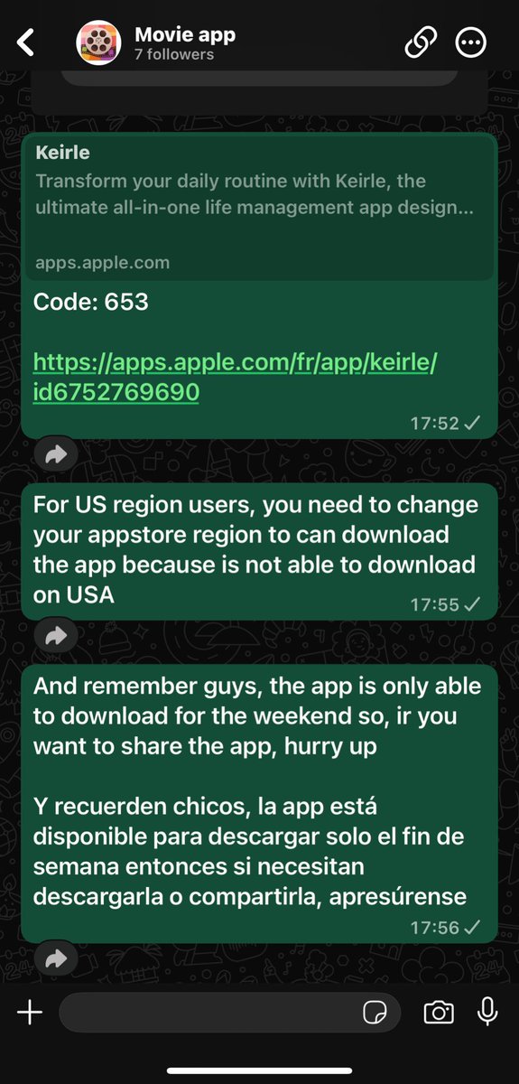 d_support2's tweet photo. We got new whatsapp channel, follow us guy

Tenemos nueva comunidad de WhatsApp, sígannos 

https://t.co/vdk4ZNawsj https://t.co/BmoeZcP8Cx