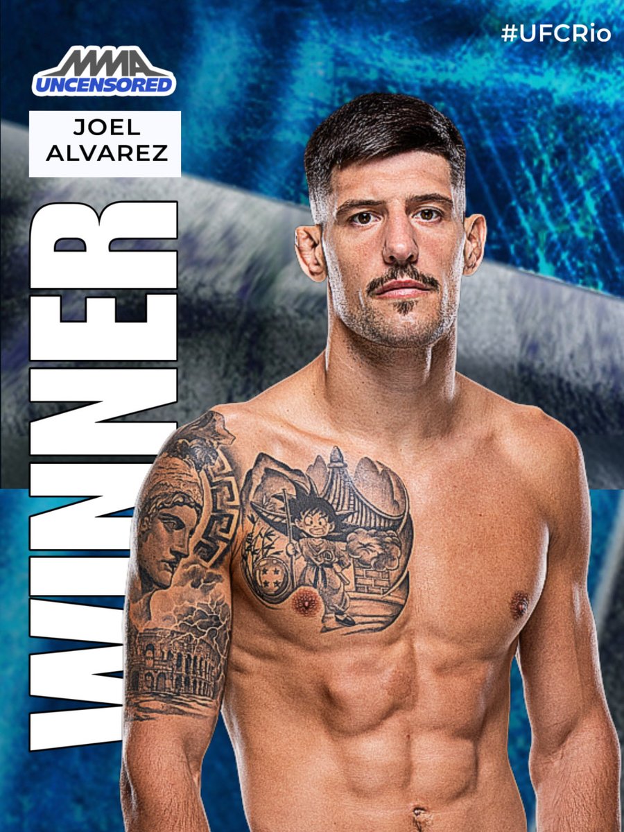 MMAUNCENSORED1's tweet image. #UFCRio Results: Joel Alvarez defeated Vicente Luque via unanimous decision! 

#UFC #MMA