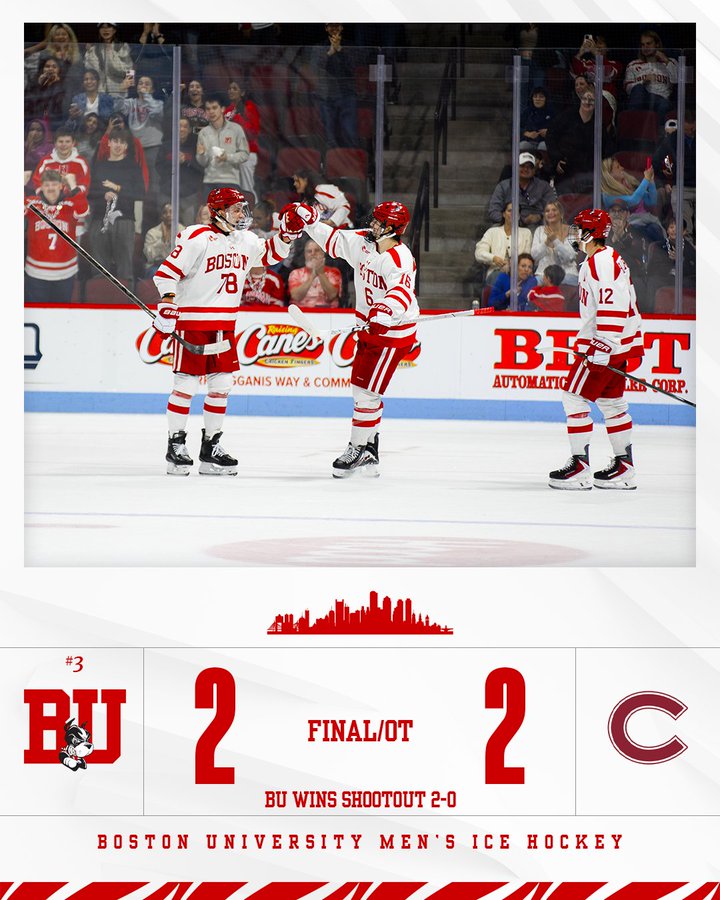 Terriers and Raiders play to 2-2 OT tie