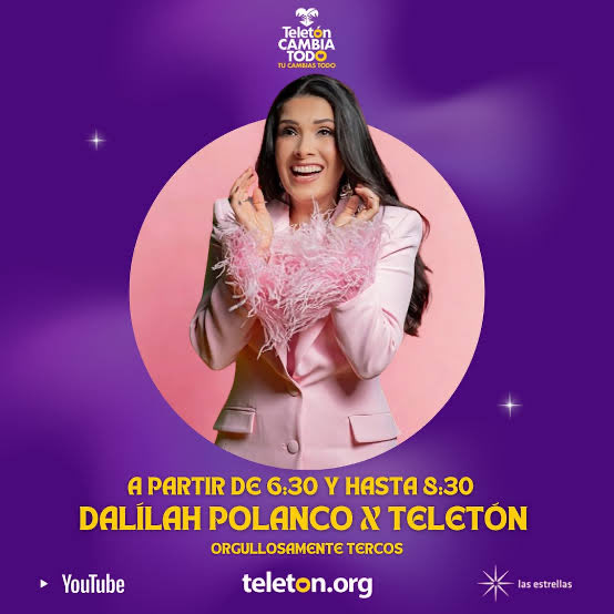LuluDeLuna's tweet image. Porque solo tú lo puedes hacer posible, tu aportación hará la gran diferencia en la comunidad TELETÓN

Hace una semana vimos que unidos pudimos llevar a Dalilah al Top 2, ahora hay que unirnos para ayudar!

DALILAH X TELETÓN
