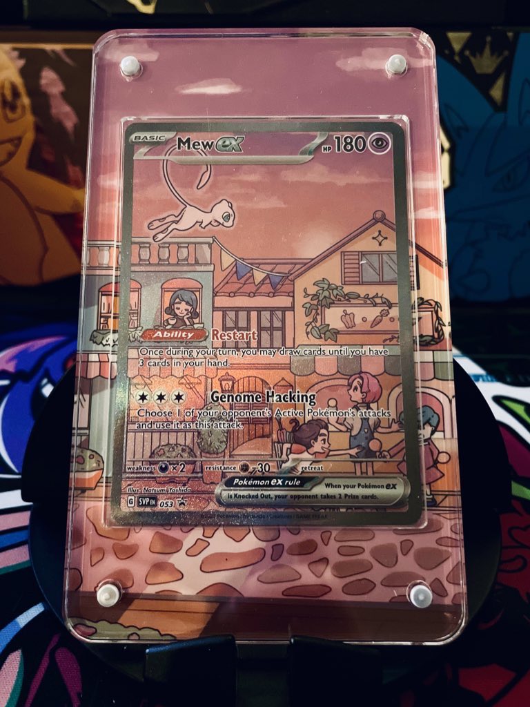 emilioctru's tweet image. There are some promos that are just too beautiful. Idc if the card is  $5 or $500 of value I display my favorites!