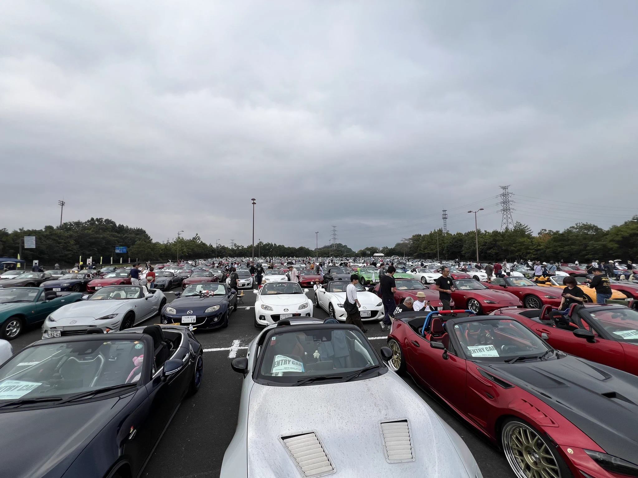 ロードスタージャンボリー2025 大分で500台超のロードスター集結