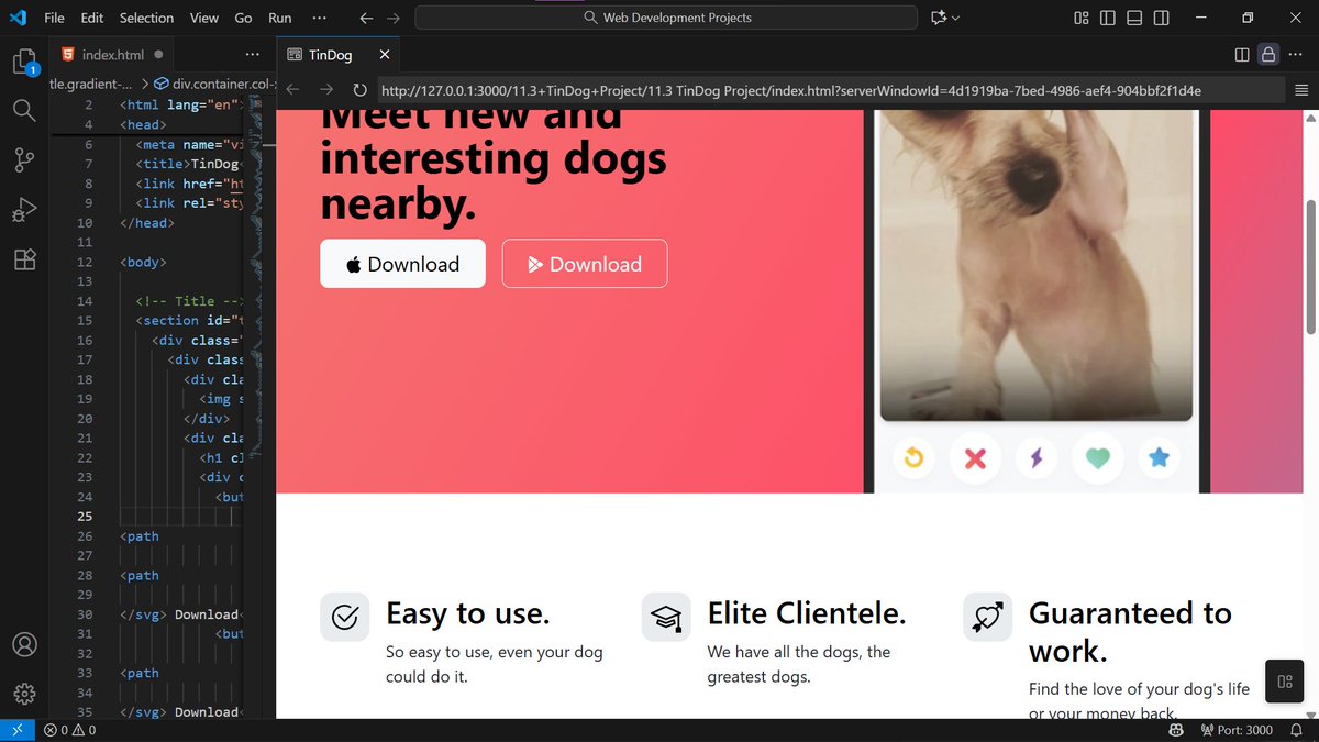 bluedev_py's tweet image. Day 58/100 – Web Foundation
> Bootstrap
> Learned about Bootstrap layouts and components, and made a startup website
#100DaysOfCode
#pythonprogramming
#pythononlinetraining