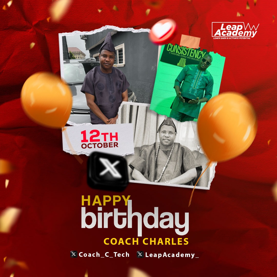 LeapAcademy_'s tweet image. 🎉 Happy Birthday to Our Visionary Leader Coach Charles! 🎉

Today, we celebrate not just your birthday, but the incredible impact you’ve made as the CEO of Leap Academy. Your leadership, dedication, and unwavering passion for excellence have inspired every member of this....