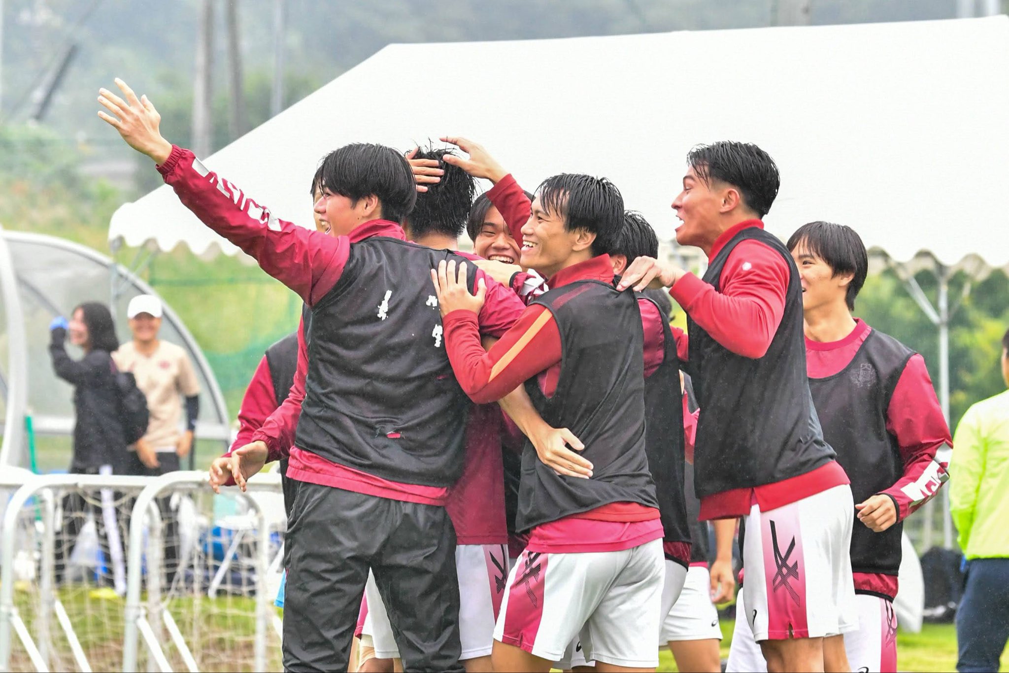 早稲田大学　ア式蹴球部　トレーニングウェア上下 早稲田大学ア式蹴球部トレーニングウェア上下
