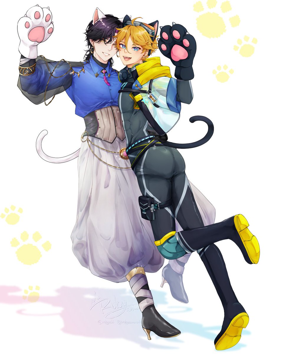 rubycchi's tweet image. 🐱 #zalillust #YuDrawWilson