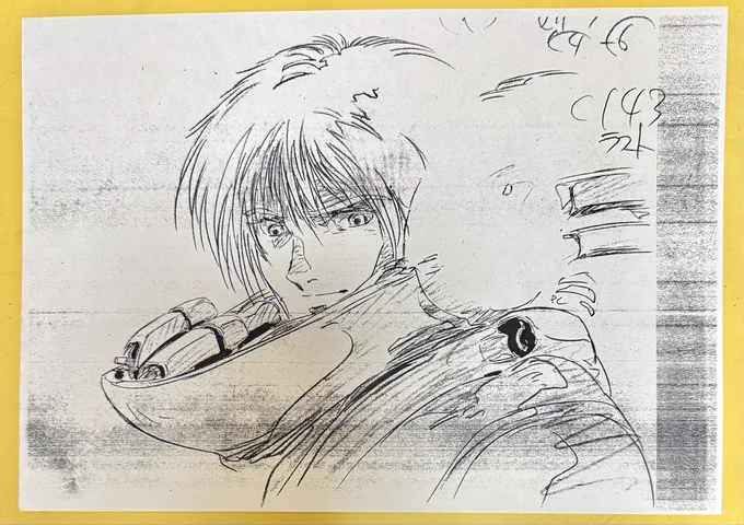^_^バウンティドッグ
 修正原画コピー^_^ 