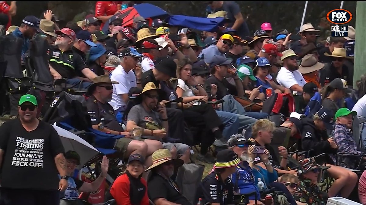 Reckon this guy is at the wrong event?