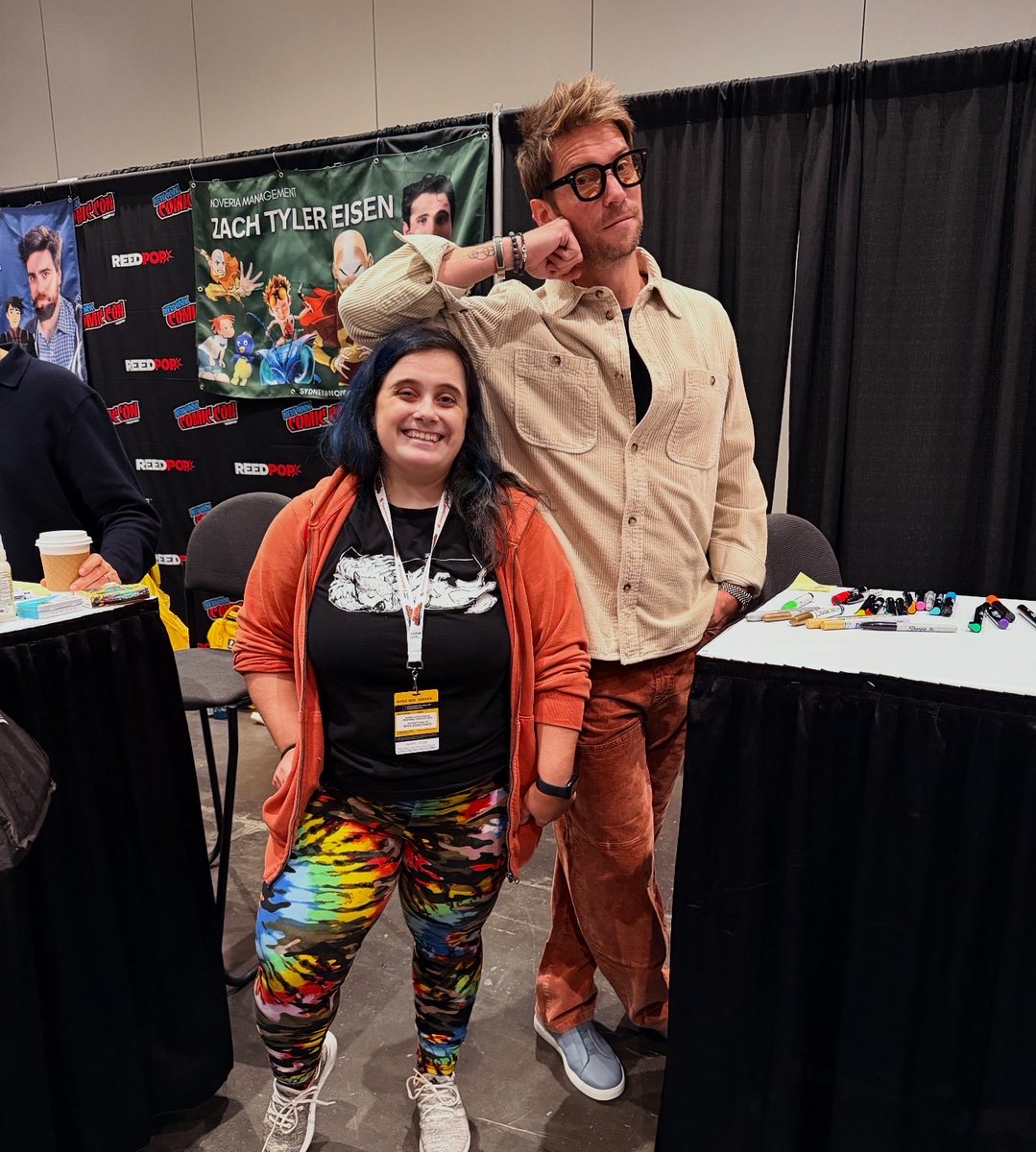 i got to meet troy baker :)