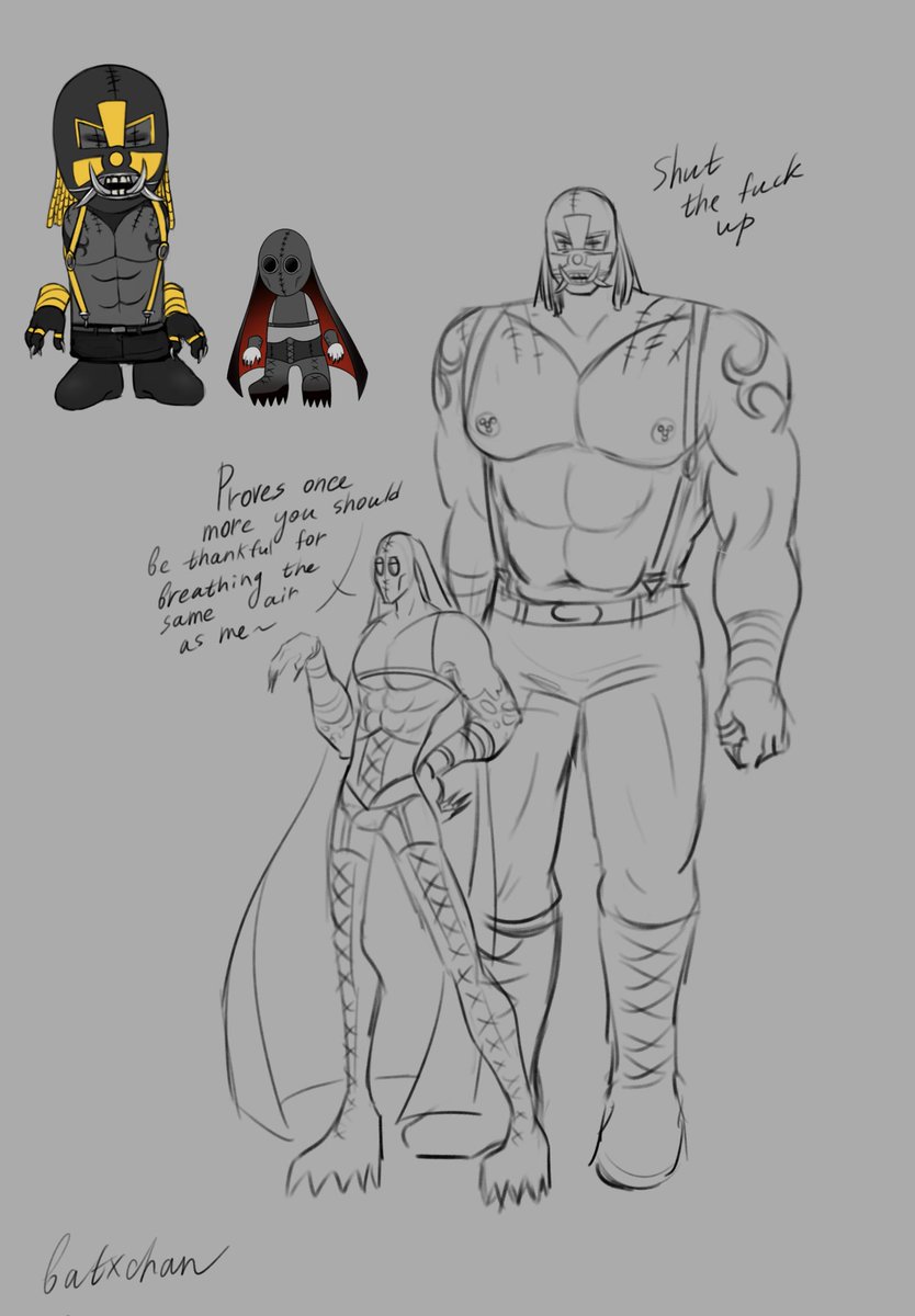 batxchan's tweet image. Big mag Edwin and small big ego Lexus

yeah you havent seen Edwin yet (and other two mag ocs..) so oopsie here we go