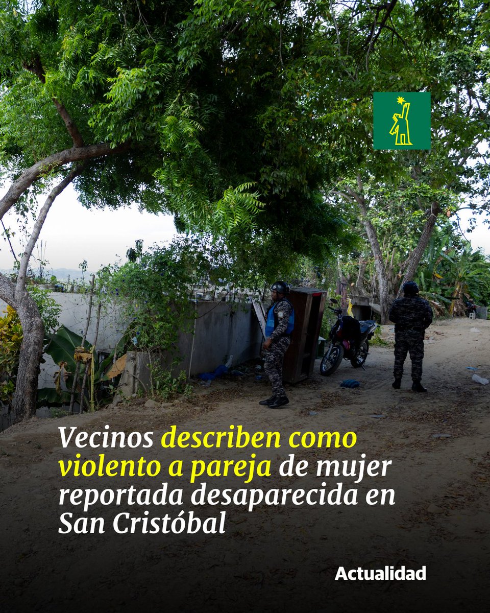 DiarioLibre's tweet image. 📰 |#ActualidadDL|  Lisset Melenciano Tejada, de 31 años, fue vista por última vez el domingo 5 de octubre 
🔗ow.ly/uUqO50XacLy  

#DiarioLibre  #Violento #SanCristóbal #Canastica #Desaparecida