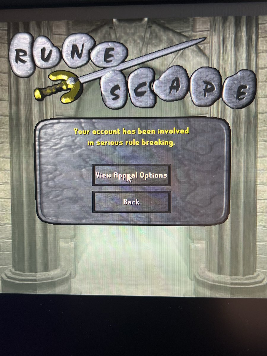 G0vner2's tweet photo. @JagexSupport  how can my account be involved in RWT when I wasn’t even logged in that day? I don’t understand this detection system that’s set up. I’m hearing more and more of random bans on people for RWT when it probably was false detected. https://t.co/1jxvwSA8La