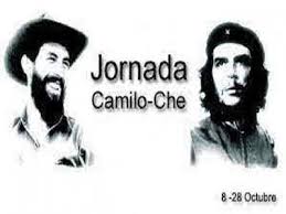 williamfaj84434's tweet image. Jornada Ideológica #Camilo - #Ché. El pueblo recuerda y hace homenaje en ese mes de octubre a dos hombres que compartieron un mismo ideal: luchar y defender los sueños de justicia y de soberanía de #Cuba. #CubaViveEnSuHistoria