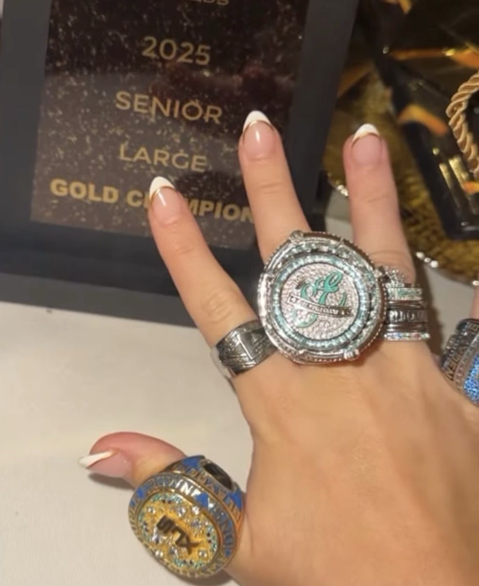 these ring could legitimately take someone’s eye out holy