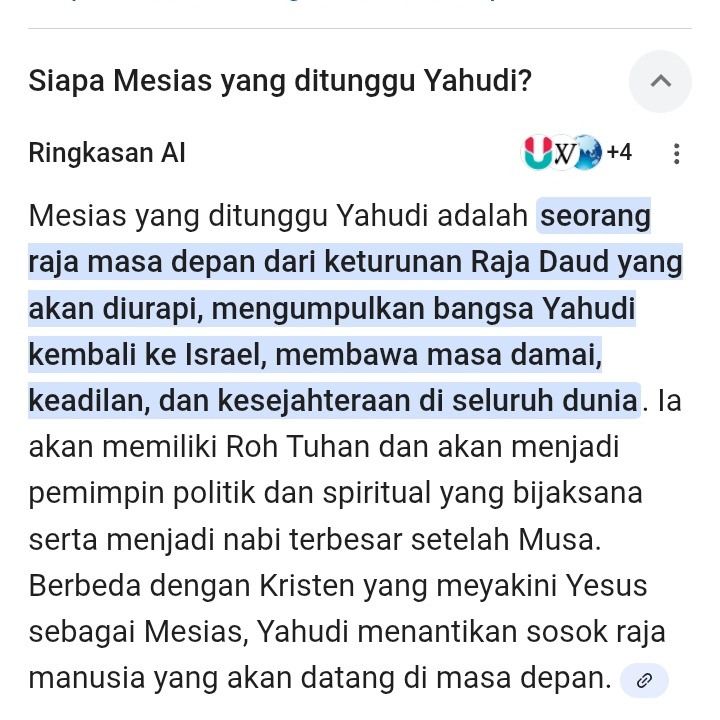 Itu mesias menurut Yahudi