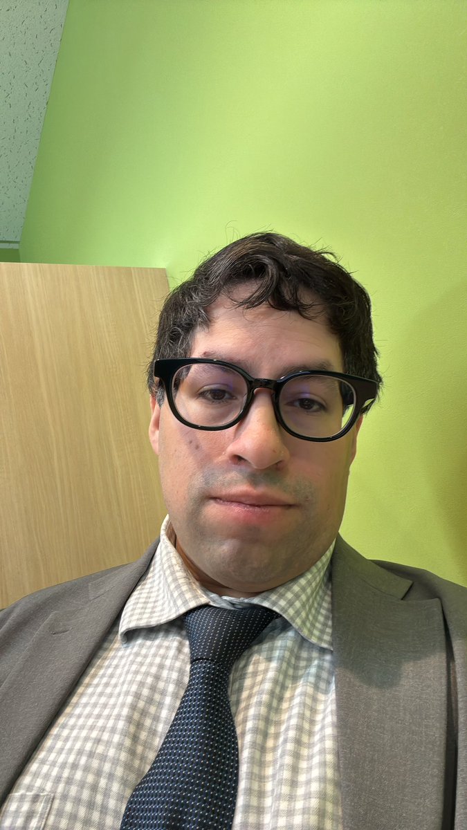 Trying my best at work. (Right before I start)